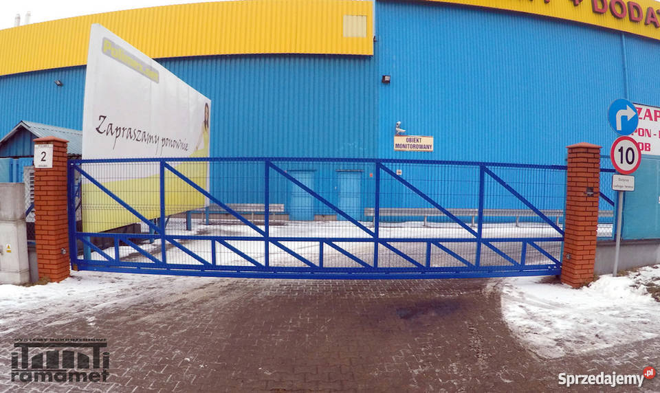 Brama przesuwna Panel fi 5mm komplet Piątkowisko