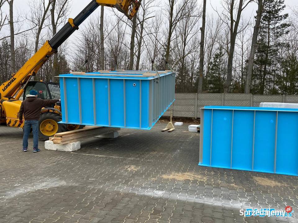Polipropylenowy basen ogrodowy FLORES 10x35x15m Ogród małopolskie Kraków