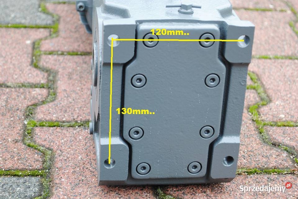 Motoreduktor kątowy 15kw 57obrmin z hamulcem Kargowa