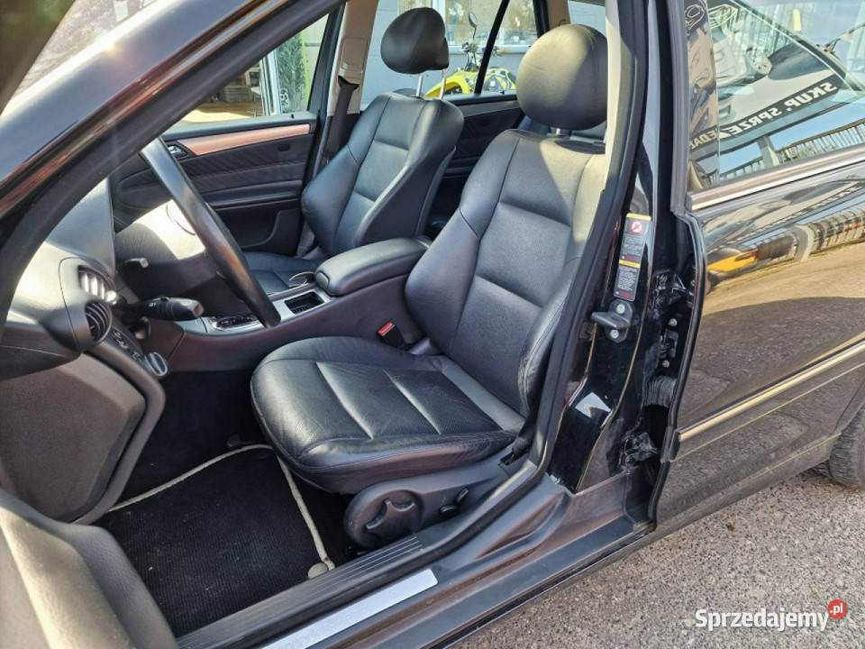 Mercedes C 180 18 Kompressor 143 Automat Skóra nieuszkodzony Słupsk