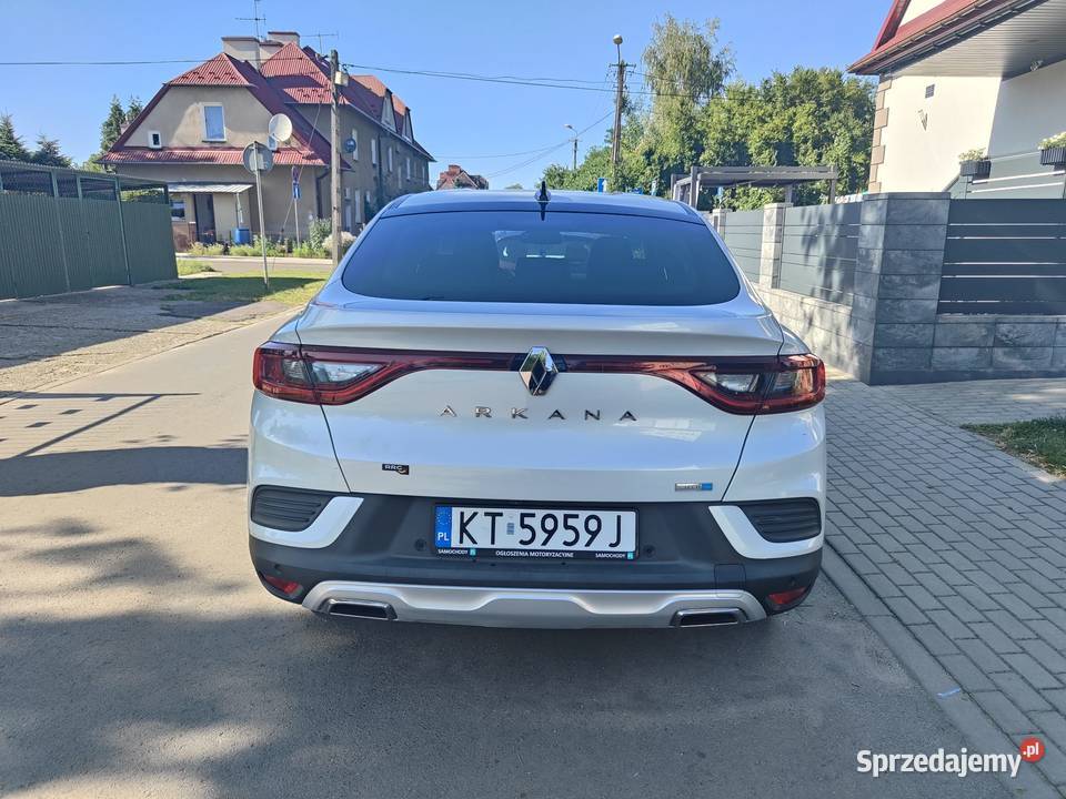 Renault Arkana 2021r 16 Hybryda 163 małopolskie Wojnicz