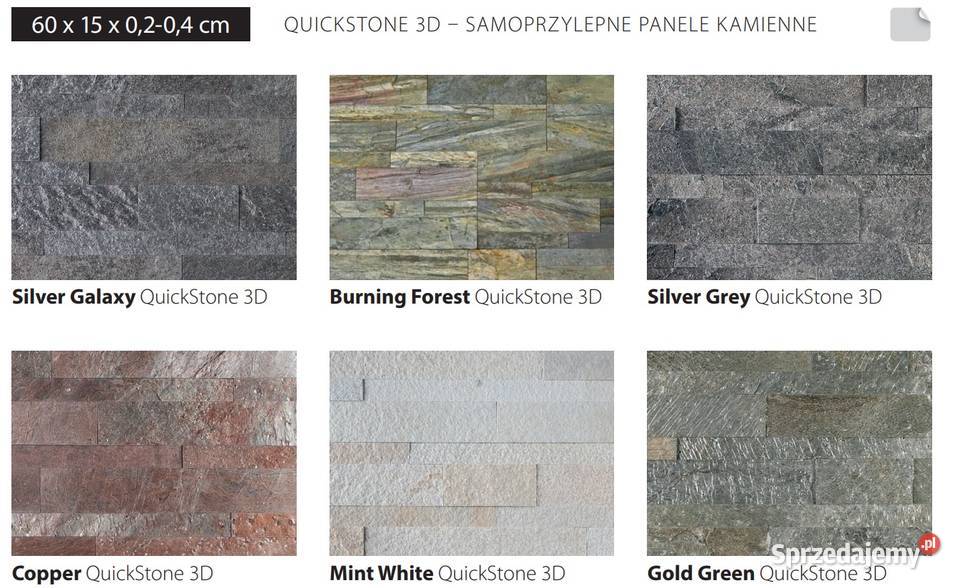 Quick Stone Panel Samoprzylepny Black Miedź Kraków