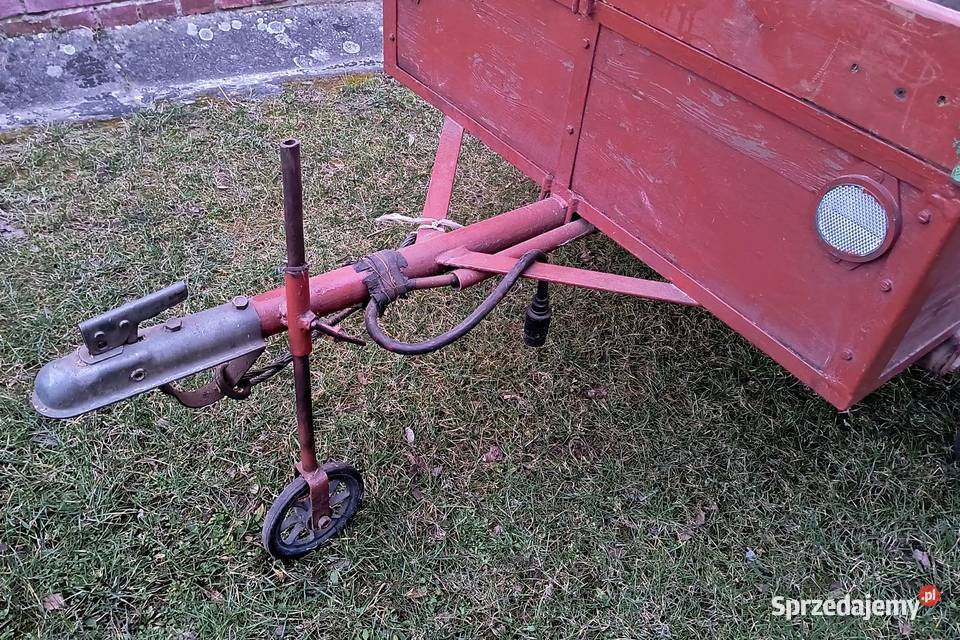 Przyczepka samochodowa SAM lekka 1429642 Motoryzacja Lubiąż