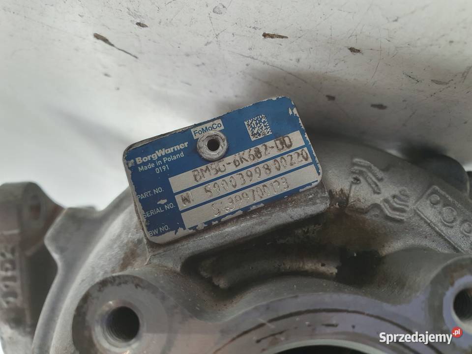 TURBOSPRĘŻARKA Volvo S60 II V60 16 T3 turbo