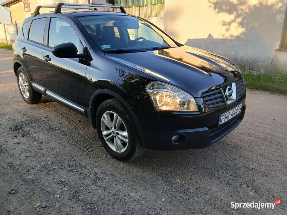 Nissan qashqai 2009r 16 czarny wielkopolskie