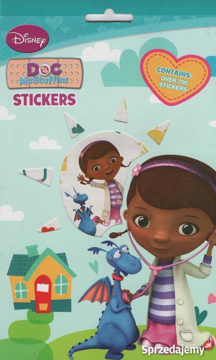 Dosia Klinika Pluszaków Zestaw Naklejki Nalepki Mogilany