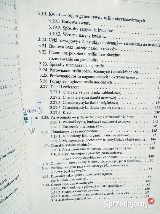 Biologia Pyłka Gutowska Oświata unikatowe Warszawa