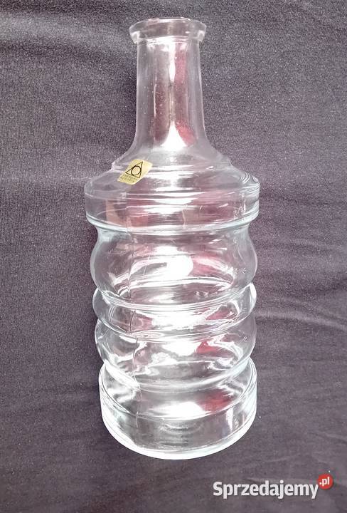 Karafka Stoelzle Oberglas Austria lata 70e 80e