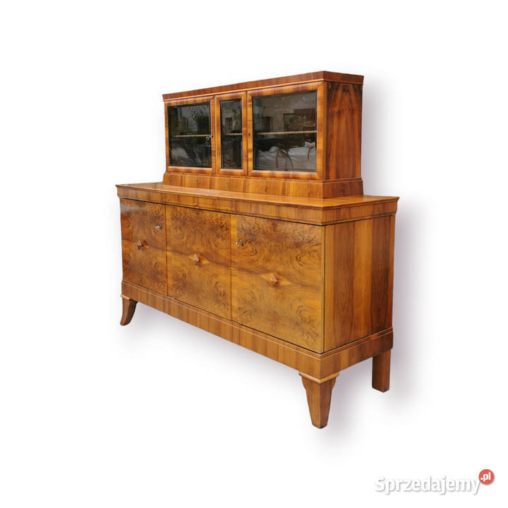 Kredens pomocnik dwa fotele Art Deco z 1930 roku Wrocław