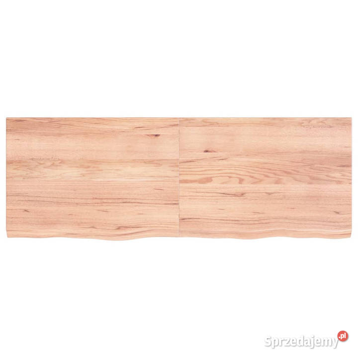 Półka brązowa 140x50x24 lakierowane lite drewno Półki Półki mazowieckie sprzedam