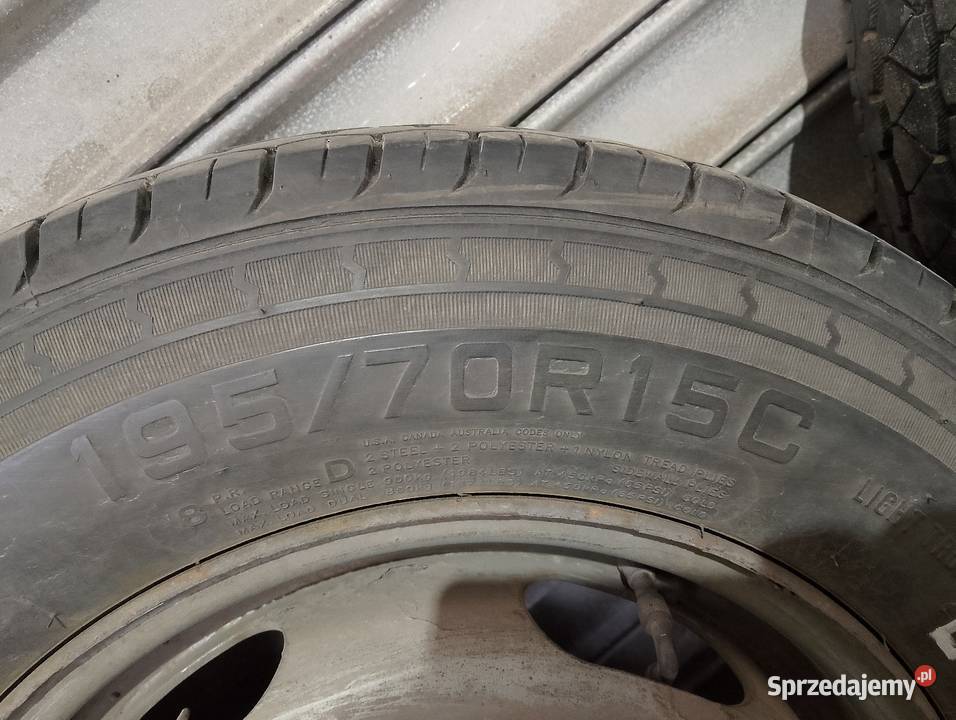 Koła lato 4 felgi opony VW LT 46 bliźniak łódzkie Piotrków Trybunalski
