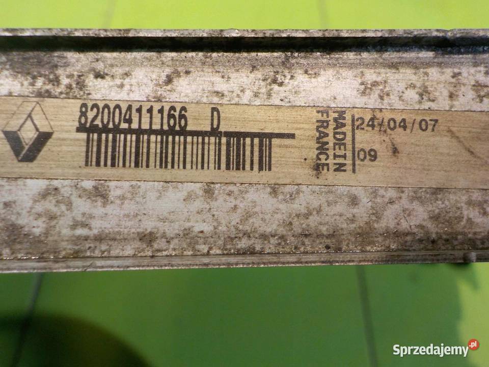 RENAULT TRAFIC II LIFT 20 DCI 07r chlodnica wody Chłodnie wody Suków