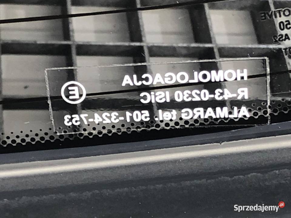 SZYBA TYLNA BMW F11 Kombi 0917 TYLNA KLAPY