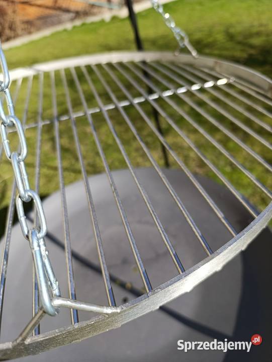 Trójnóg do grilla z kołowrotkiem solidny pod Orawka