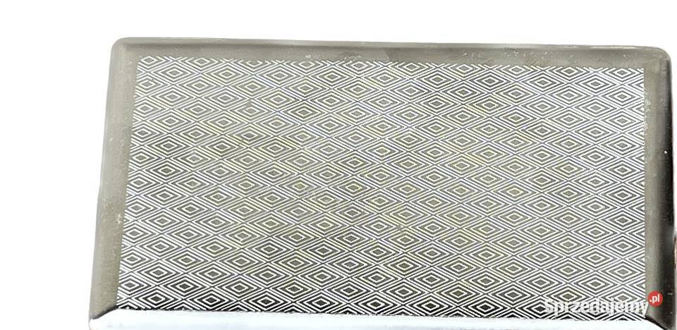 Srebrna Papierośnica na Długie Papierosy Linki Ostrowy nad Okszą