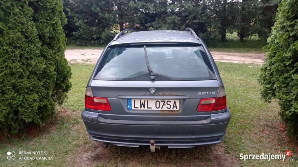 BMW E46 320D 136 2000r hak lubelskie Żuków