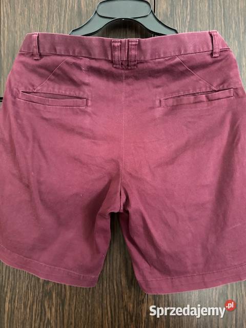 Spodnie męskie HM krótkie bordo 17080A z H&M śląskie sprzedam