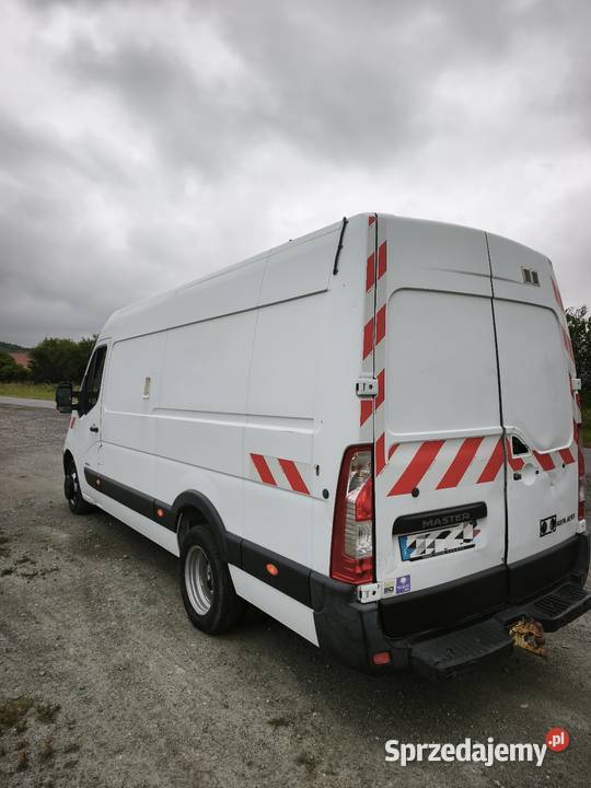 Renault Master 6 osobowy bliźniak automat 23d biały dolnośląskie Ząbkowice Śląskie