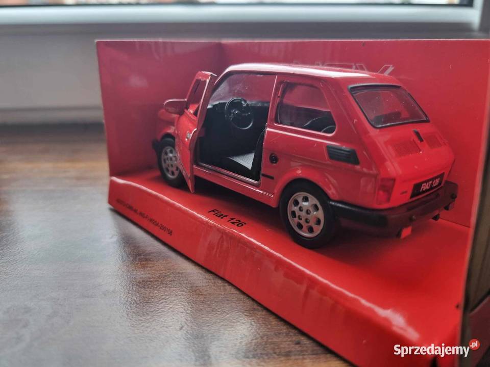 Model Fiat 126p Duży mały Bydgoszcz