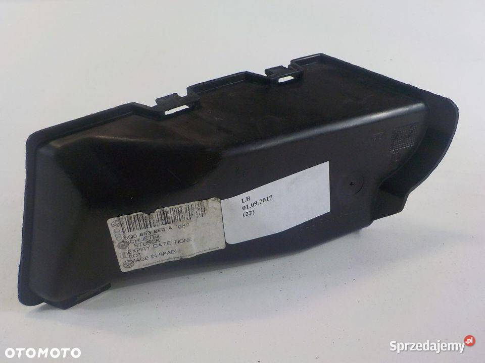 6Q0853950A ZAŚLEPKA KRATKI ZDERZAKA VW SEAT Nowy Tomyśl