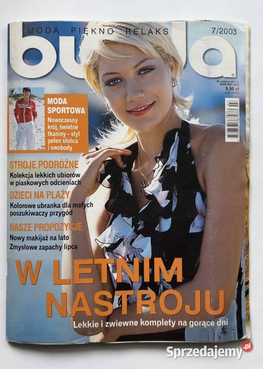 Burda 72003 Magazyn Mody Vintage Wykroje Czasopisma Warszawa
