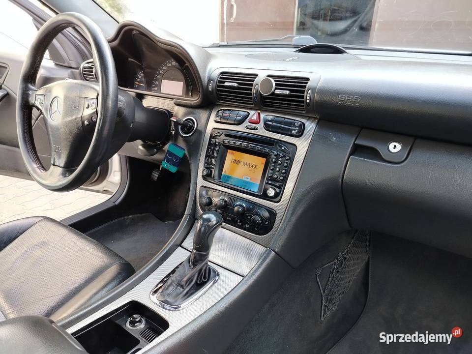 MercedesBenz Klasa C SportCoupe W203 23 Benzyna podgrzewane fotele Zielonczyn sprzedam