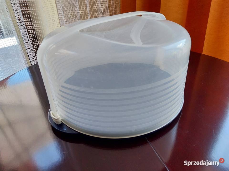 Tupperware pojemnik na tort i pojemnik tzw Wałbrzych