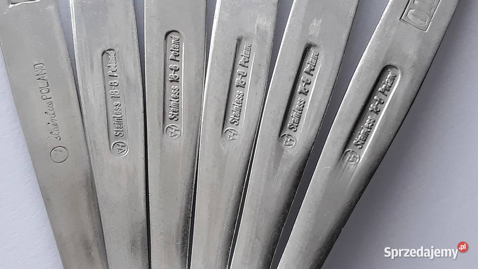 Łyżeczki do herbaty 2 MARS ORBIS sztućce PRL Dąbrowa Górnicza