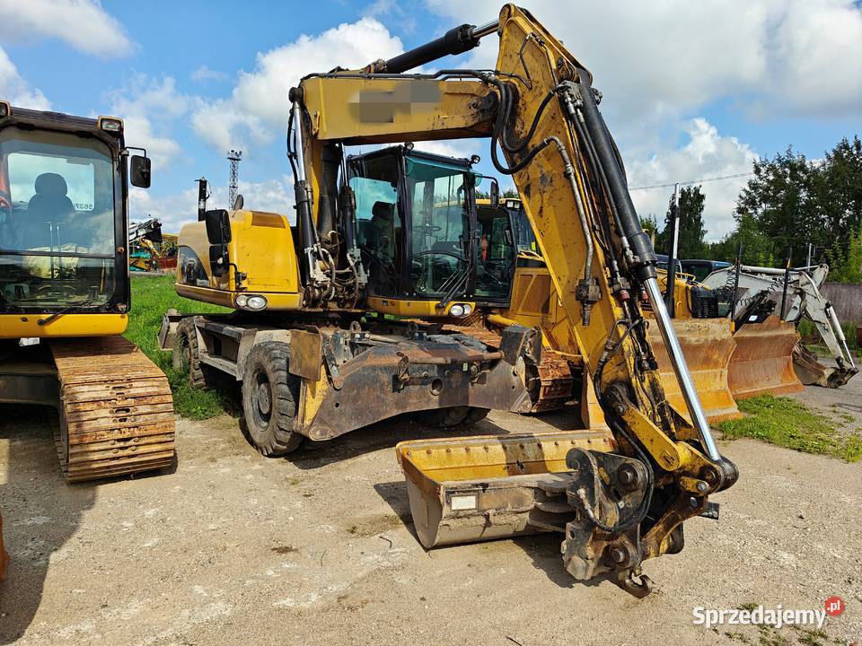 Koparka kołowa CAT M315D z systemem 3D LEICA Koparki Piaseczno