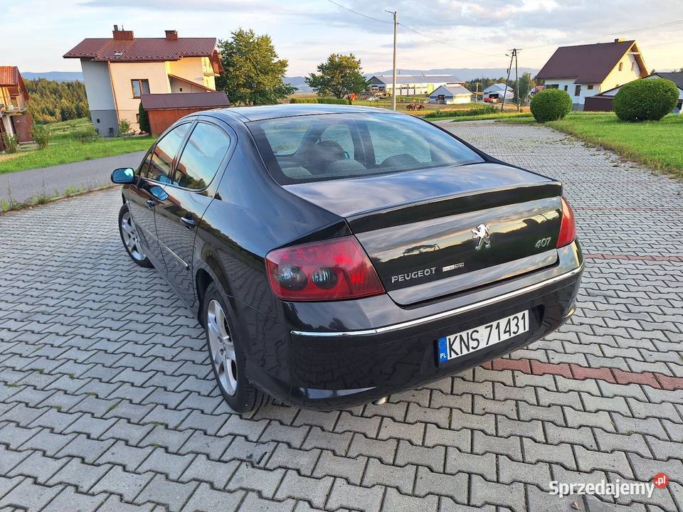Peugeot 407 16HDI 214 elektryczne szyby Mogilno