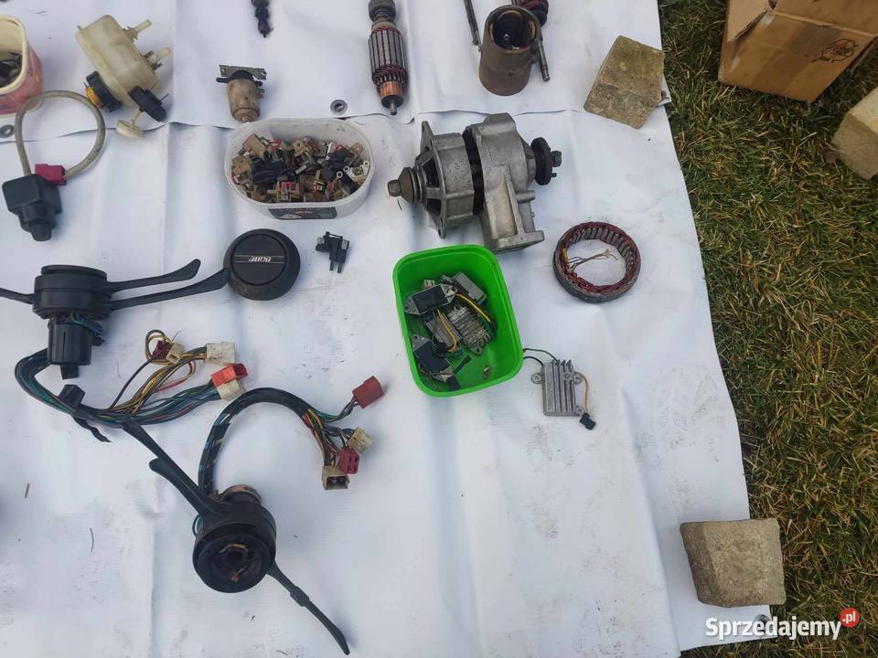 fiat 126 rozrusznik plus częsci do naprawy osobowe