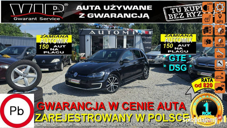 Volkswagen Golf GTE DSG Niski UdokPrzebieg 14 sprzedam