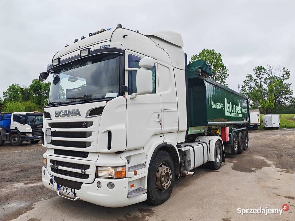 Scania V8 Naczepa wywrotka
