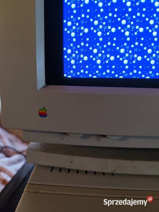 komputer Apple stary zabytek Lubin