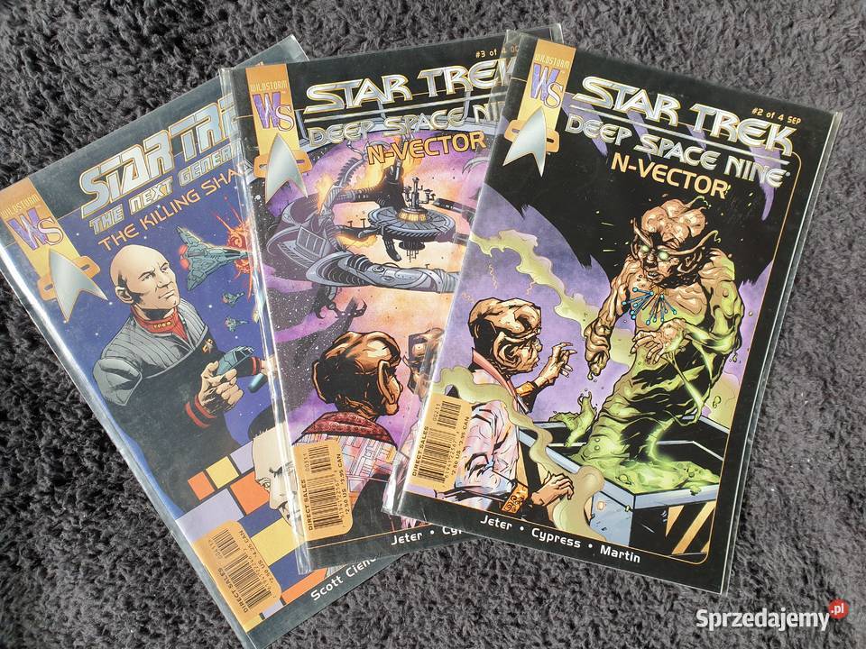Star Trek zestaw 3 komiksów Wild Storm USA Gdynia