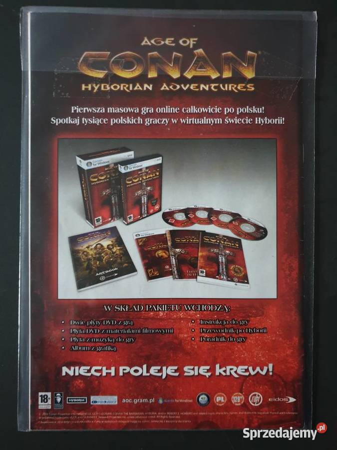 Age Of Conan Hyborian Adventures komiks w języku Polskie Gdynia