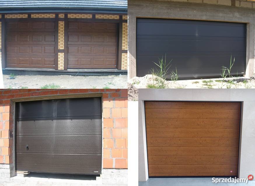 Brama Garażowa Segmentowa Uchylna Dwuskrzydłowa Pułtusk