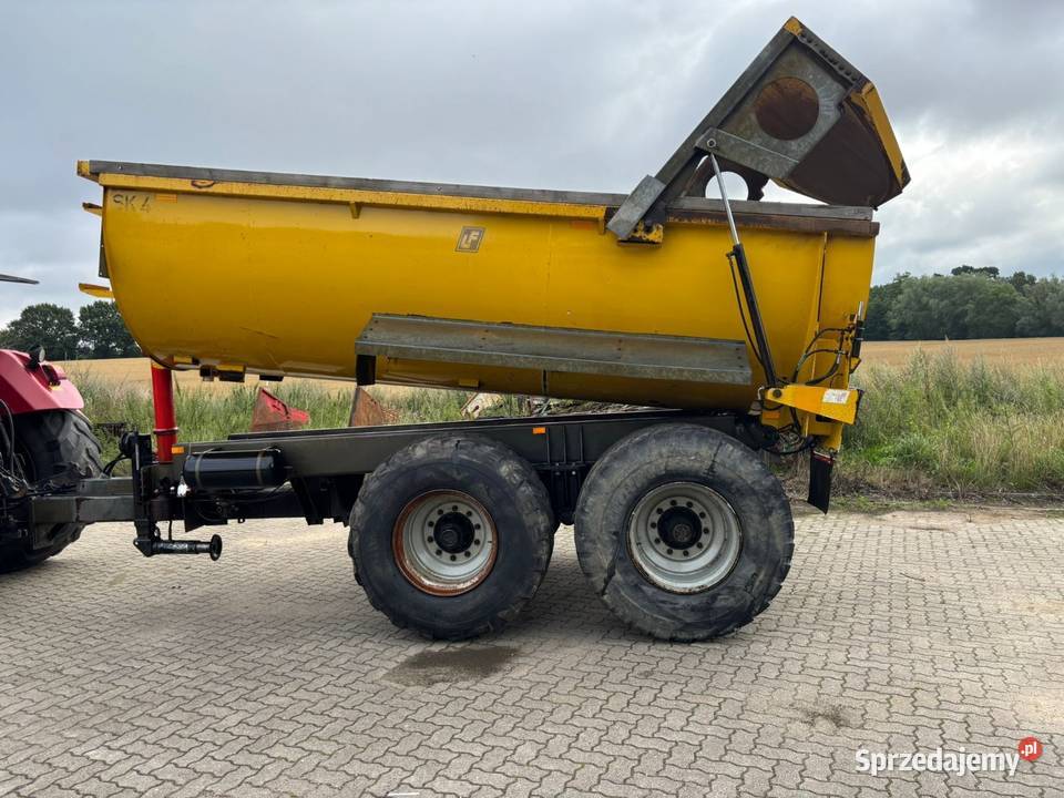 Przyczepa Mulda 21 Ton Skorupa Rama Ocynk Tandem Nowy Dwór Gdański