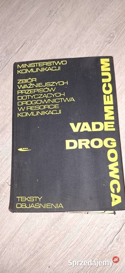 Vade Mecum Drogowca Zbiór ważniejszych przepisów wielkopolskie Łęczyca