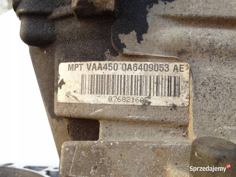 SKRZYNIA BIEGÓW NGH 20 TDI 4x4 MANUAL VW TIGUAN małopolskie