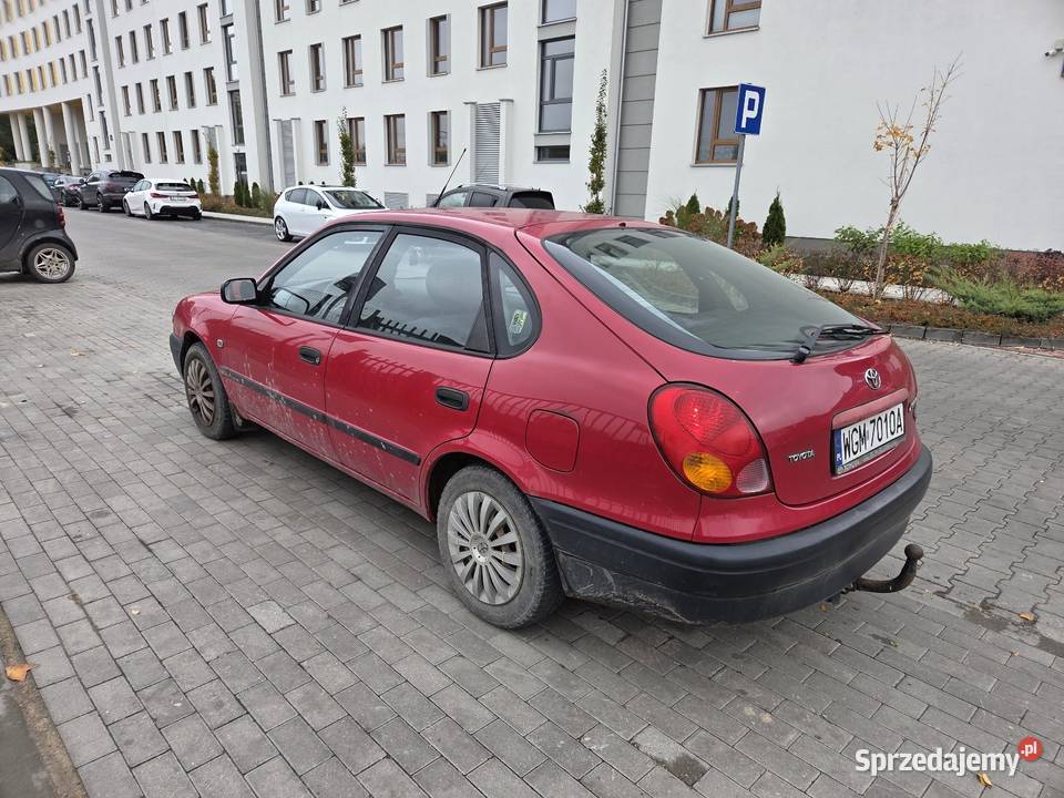 Toyota Corolla E11 14 VVTi Rok produkcji 2000 mazowieckie Grodzisk Mazowiecki