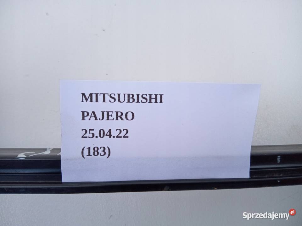 PROWADNICA SZYBY DRZWI MITSUBISHI PAJERO SPORT Nowy Tomyśl
