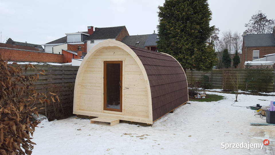 Sauna Ogrodowa Kemping Iglo z Piecem Harvia Serock