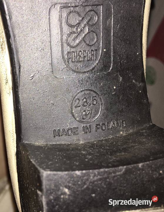 Łyżwy figurowe 37 235 z lat 1986