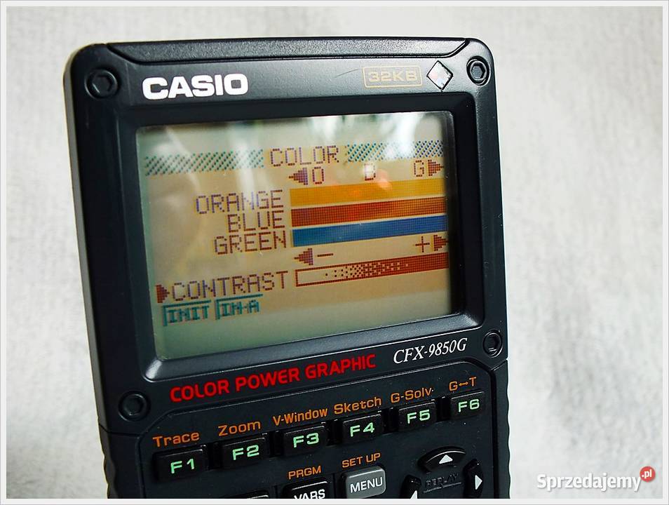 Kalkulator graficzny naukowy CASIO CFX9800G Komputery i Akcesoria Żary
