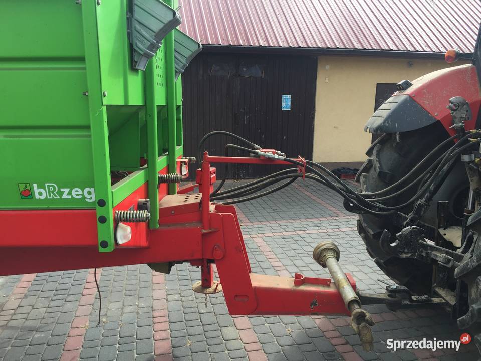 Rozrzutnik obornika Unia TYTAN 8 Plus nieuszkodzony Potok Górny