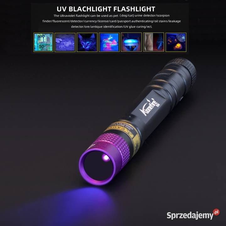 Latarka SV64 365nm UV ultrafioletowa detektor Wrocław