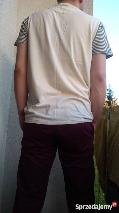 tshirt Ben Sherman brązowy/beżowy śląskie Częstochowa