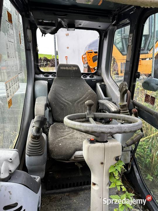 Kabina komatsu pw160 Pozostałe Nowy Targ