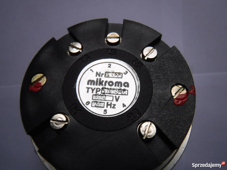 SN15A6 Mikroma 110V 50 Hz Selsyn typ sn15a6 Nowe Szydłowiec